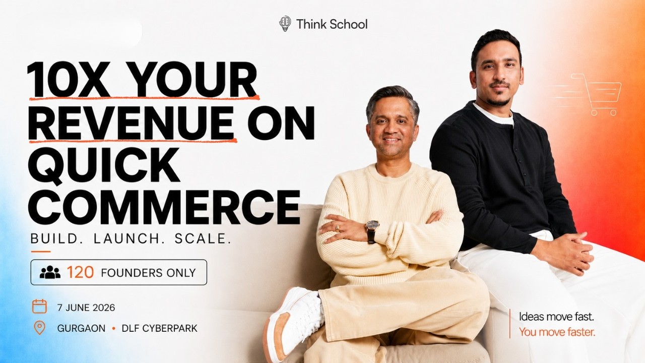BIG ANNOUNCEMENT!! INDIA'S FIRST Quick Commerce Accelerator
