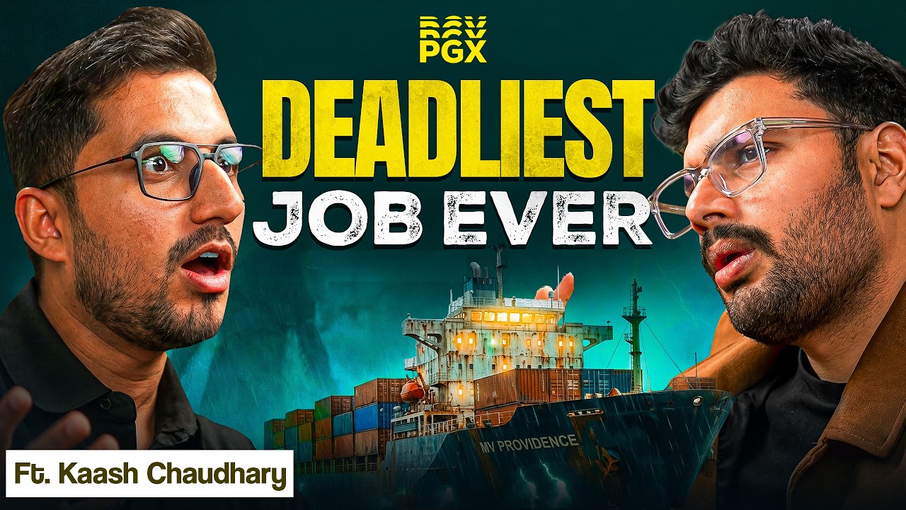 "I spent 18 months on Cargo Ship & saw things NO ONE can explain" – EX MERCHANT NAVY KAASH CHAUDHARY cover art
