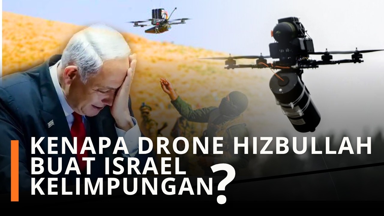 PAKAR DIRGANTARA: DRONE FIBER OPTIC HIZBULLAH TIDAK MUNGKIN BISA DIJATUHKAN ISRAEL cover art