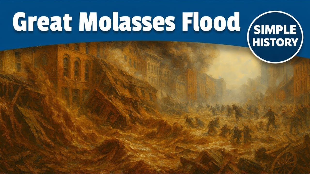 The Great Molasses Flood of 1919 | Boston History Made Easy cover art