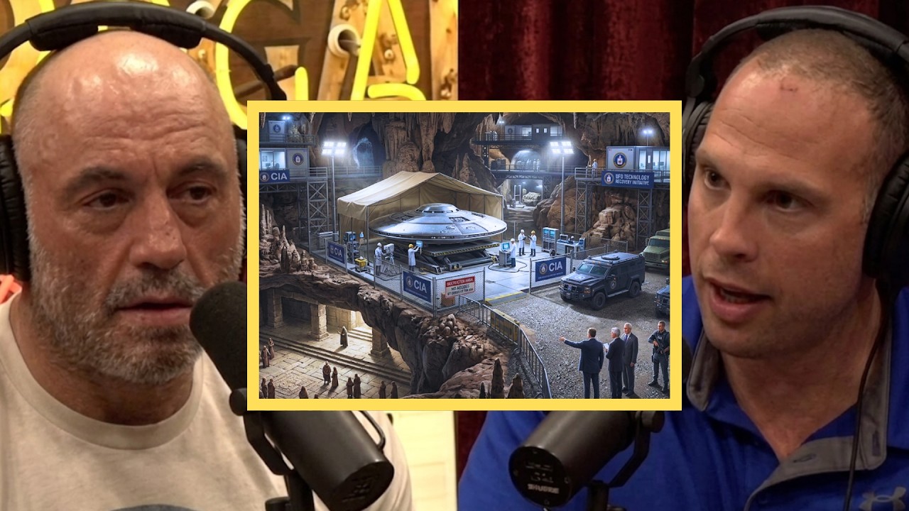 The CIA Blocked Access To Recovered UFO Technology | Joe Rogan cover art