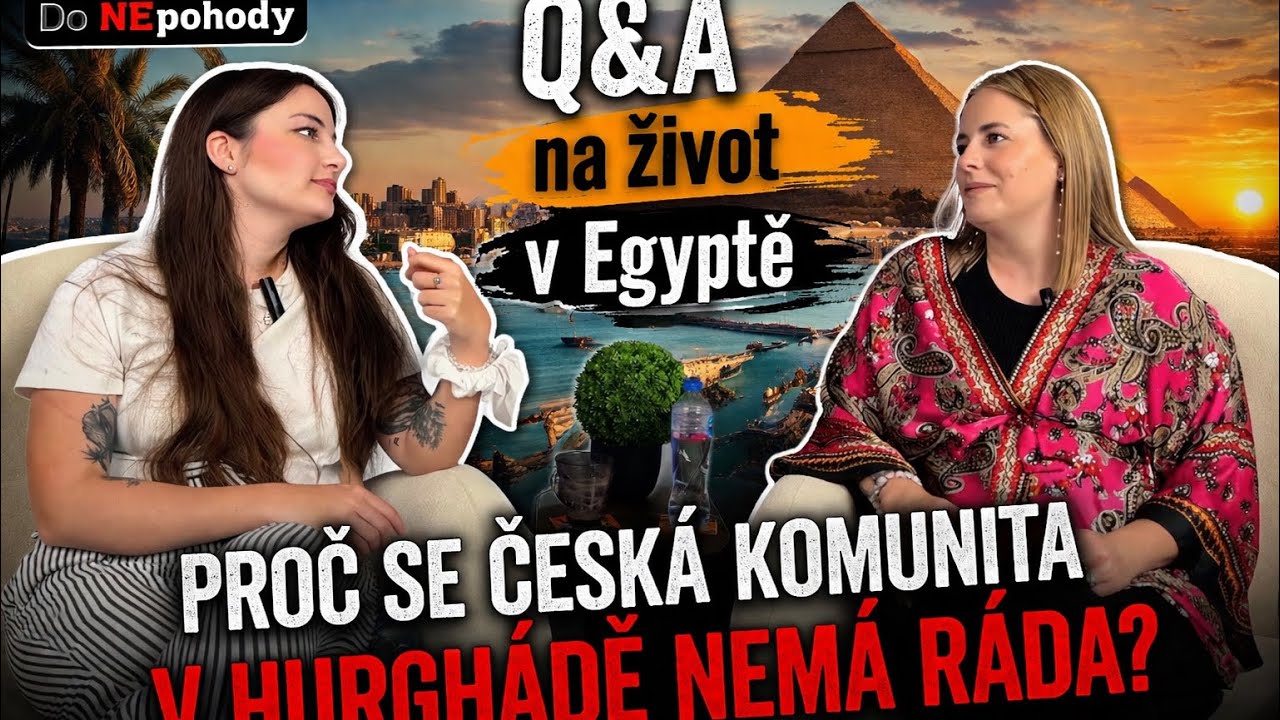 Q&A na život v Egyptě - jaký je rozdíl v mentalitě a proč se česká komunita v Hurghádě nemá ráda.  cover art