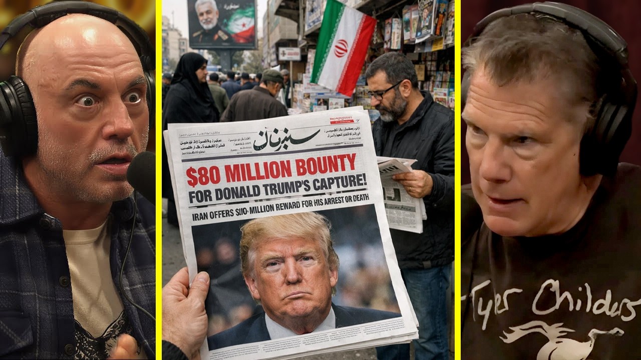 Joe Rogan: Iran is offering an $80 million reward for Donal Trump's capture cover art
