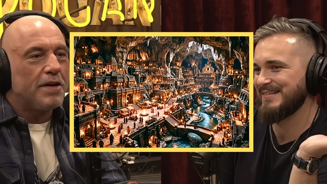 Joe Rogan: “Ancient Civilizations Might Have Survived Underground” cover art