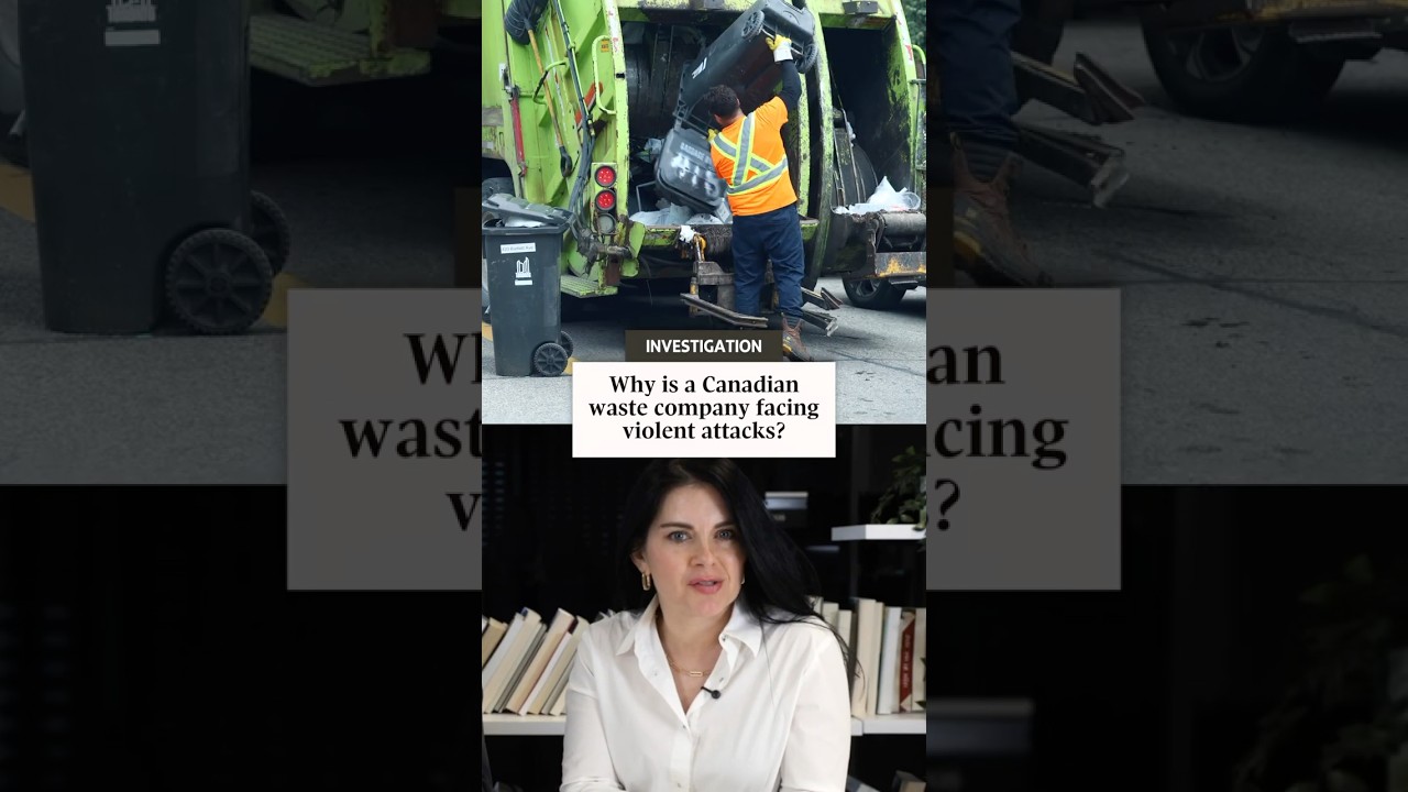 Why is a Canadian waste company facing violent attacks? cover art