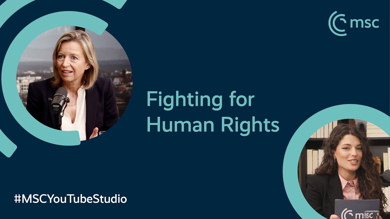 Kajsa Ollongren on Defending Human Rights in an Unstable World | MSC YouTube Studio 2026 cover art