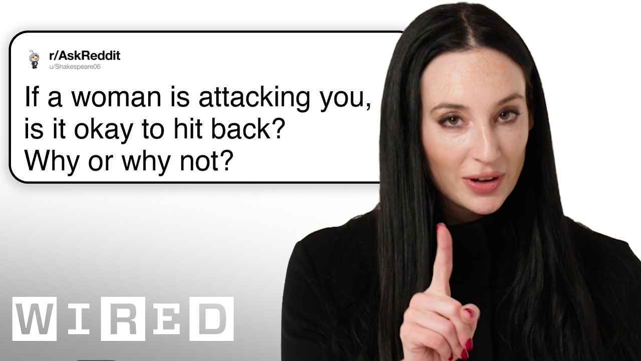 Self Defense Expert Answers Self Defense Questions | Tech Support | WIRED cover art
