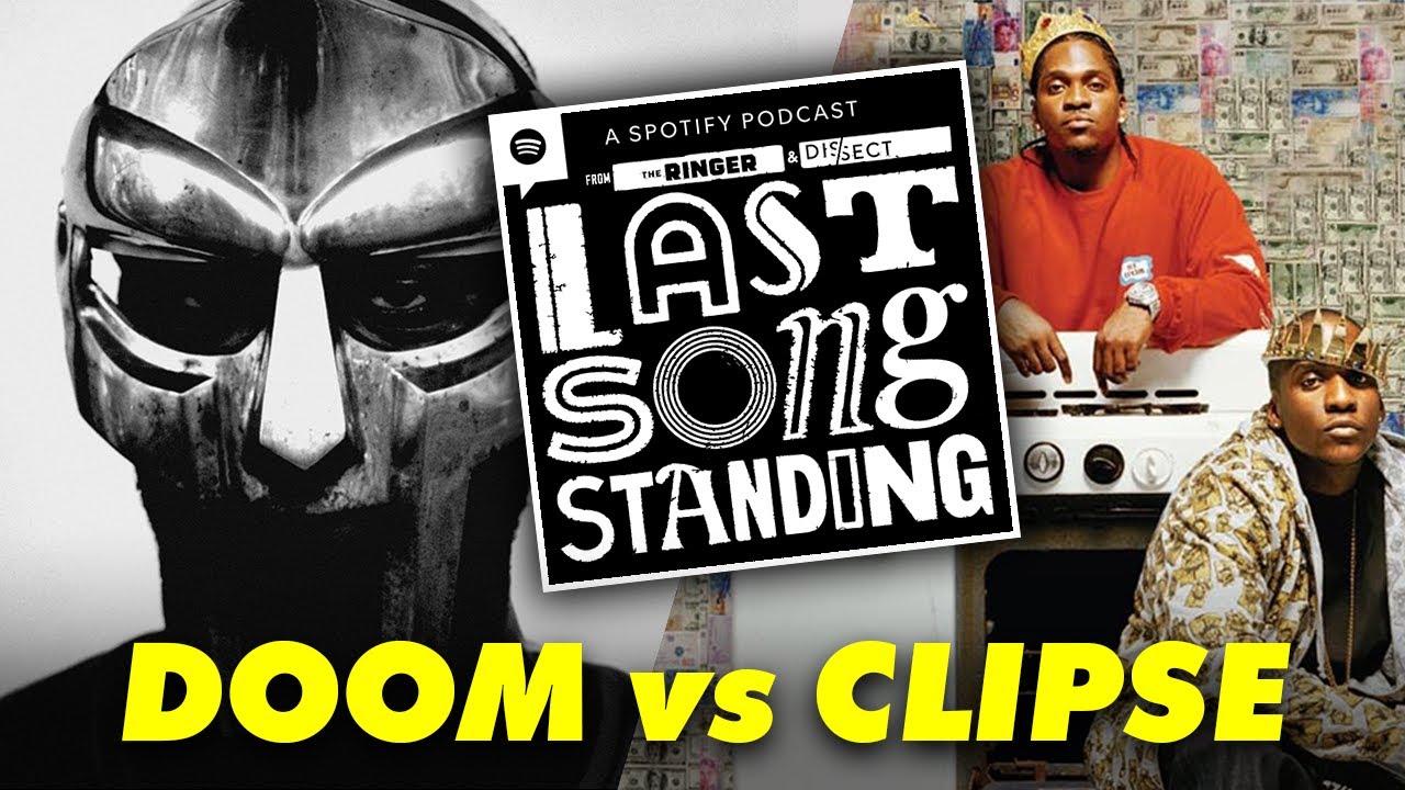 MF DOOM's 'Madvillainy' vs. Clipse's 'Hell Hath No Fury' cover art