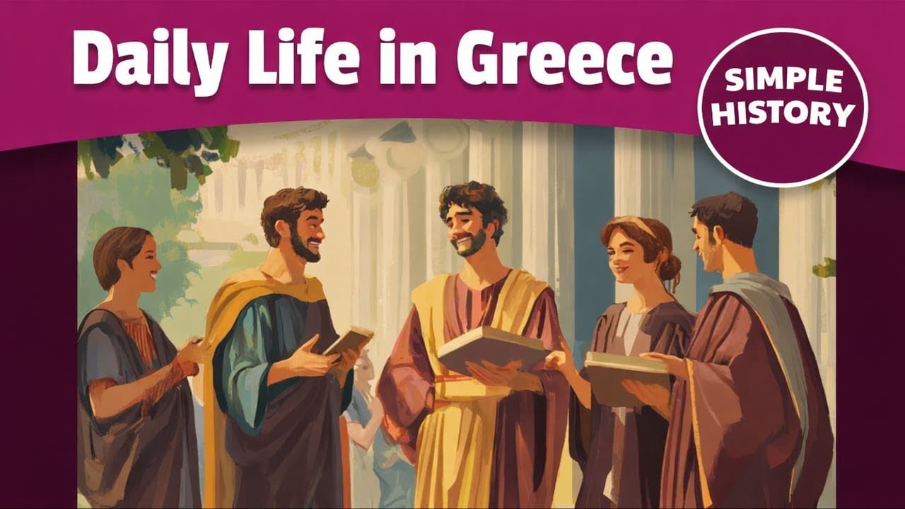 Daily Life in Ancient Greece | Simple History cover art