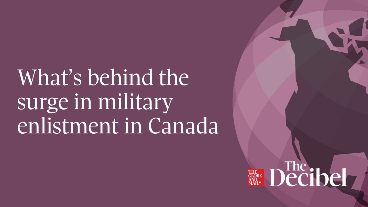 What’s behind the surge in military enlistment in Canada cover art