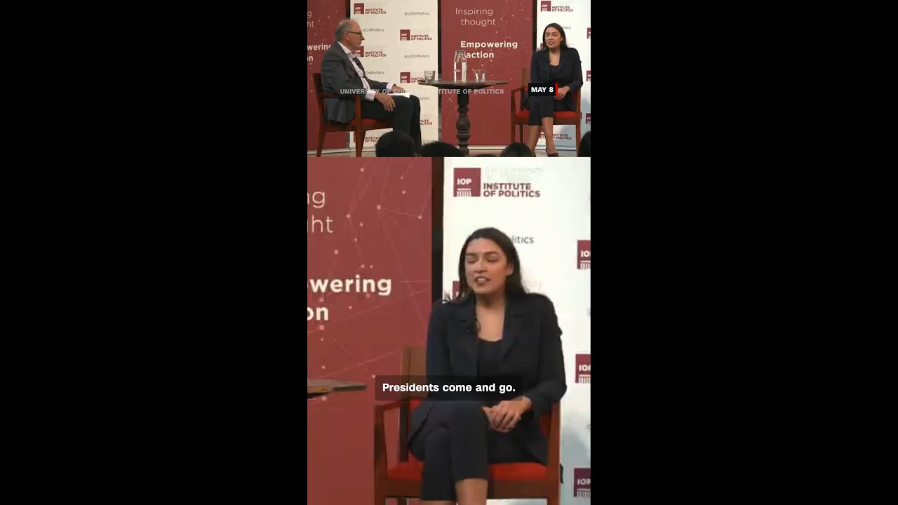 Is Alexandria Ocasio-Cortez running for president in 2028? cover art