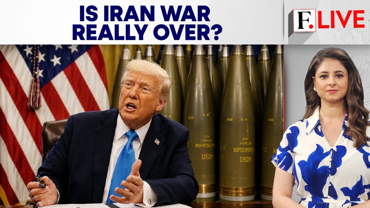 Trump Claims Iran War Ends Today, Says Peace Deal May Be Signed In Europe | Firstpost | N18G cover art