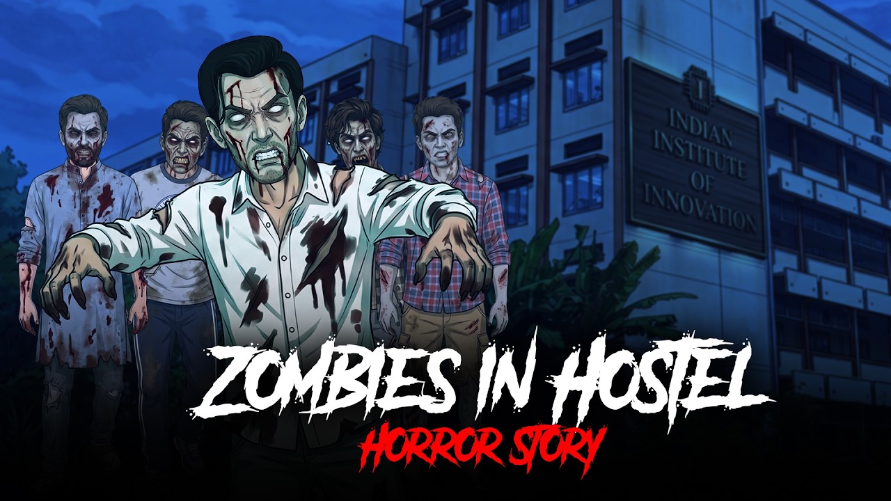 Zombies in Hostel - Horror Story | डरावनी कहानी | Horror Story in Hindi | KM E336🔥🔥🔥 cover art
