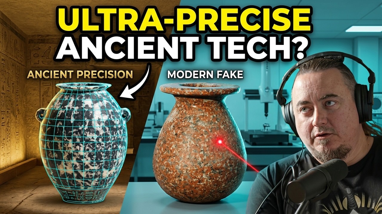 Ancient Egyptian Vases Are More Precise Than Modern Fakes #podcast #science #history #ancient cover art