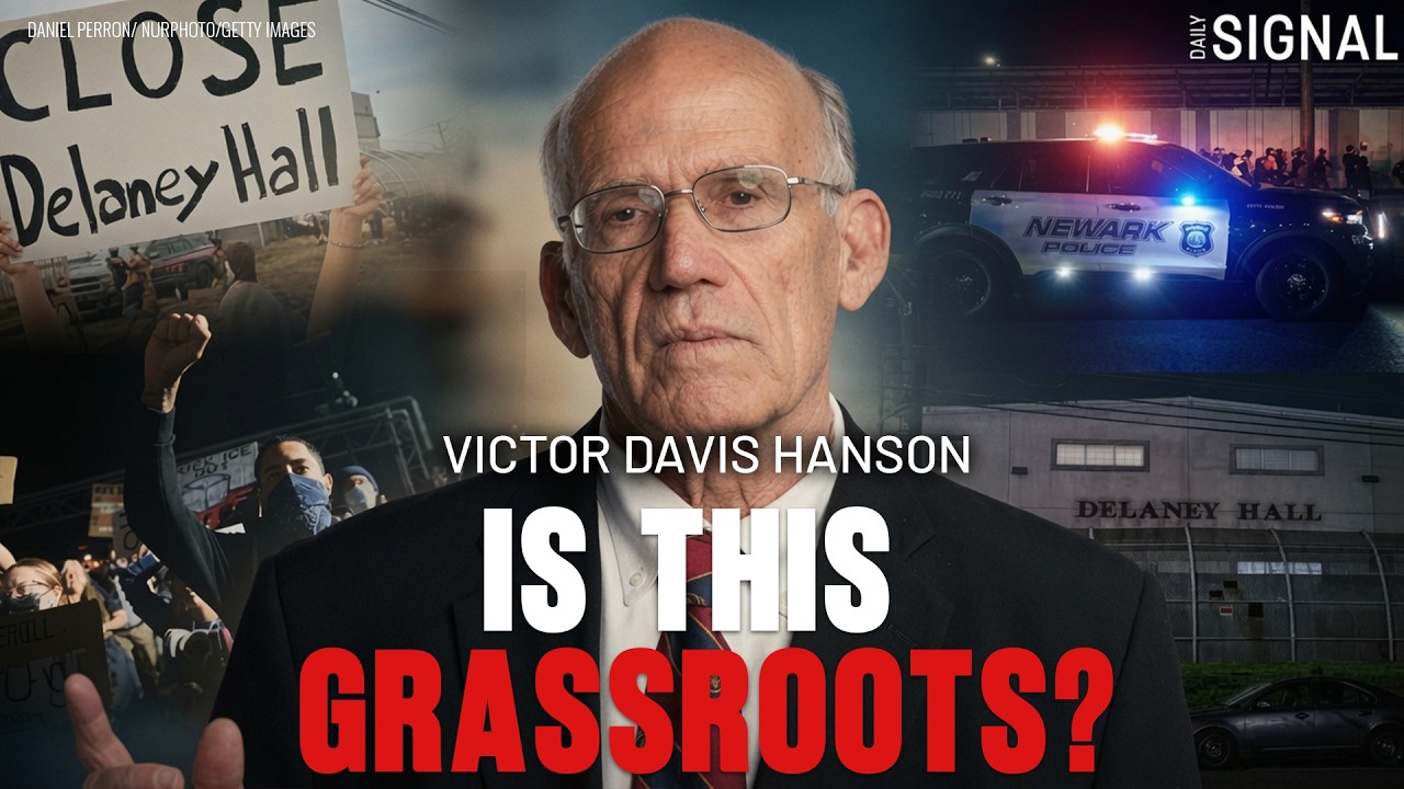 The Anti-ICE Protest Industry and the Derangement Behind the Demonstrations | Victor Davis Hanson cover art