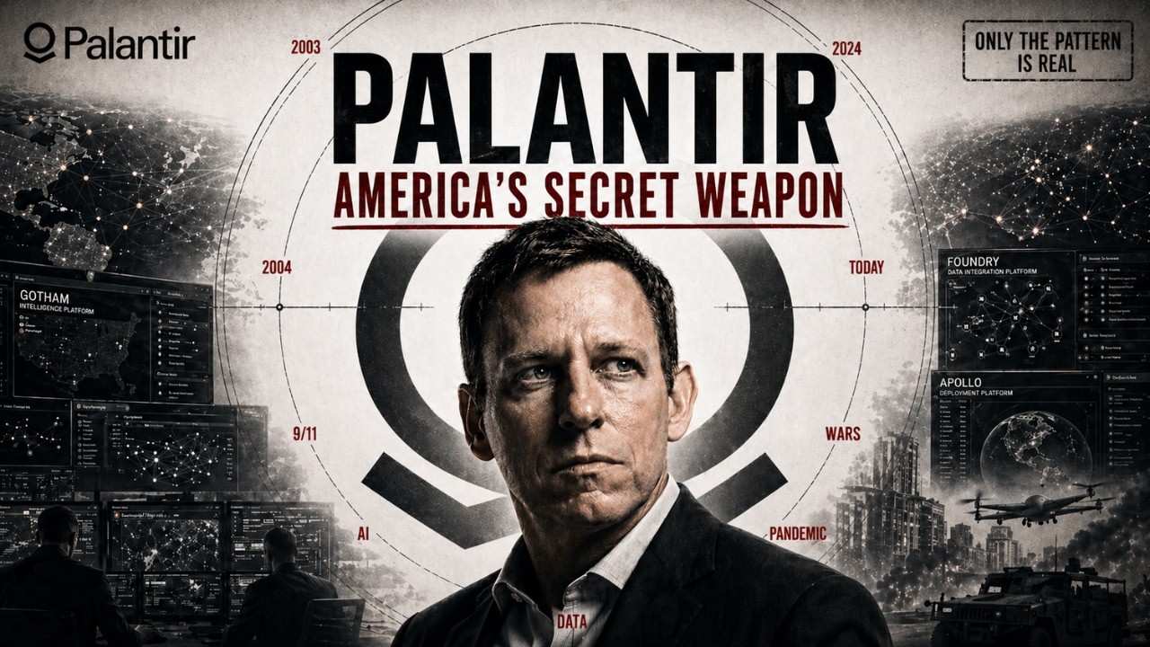 CIA’s Secret : How Peter Thiel built a 200 Billion dollar Weapon for America? cover art