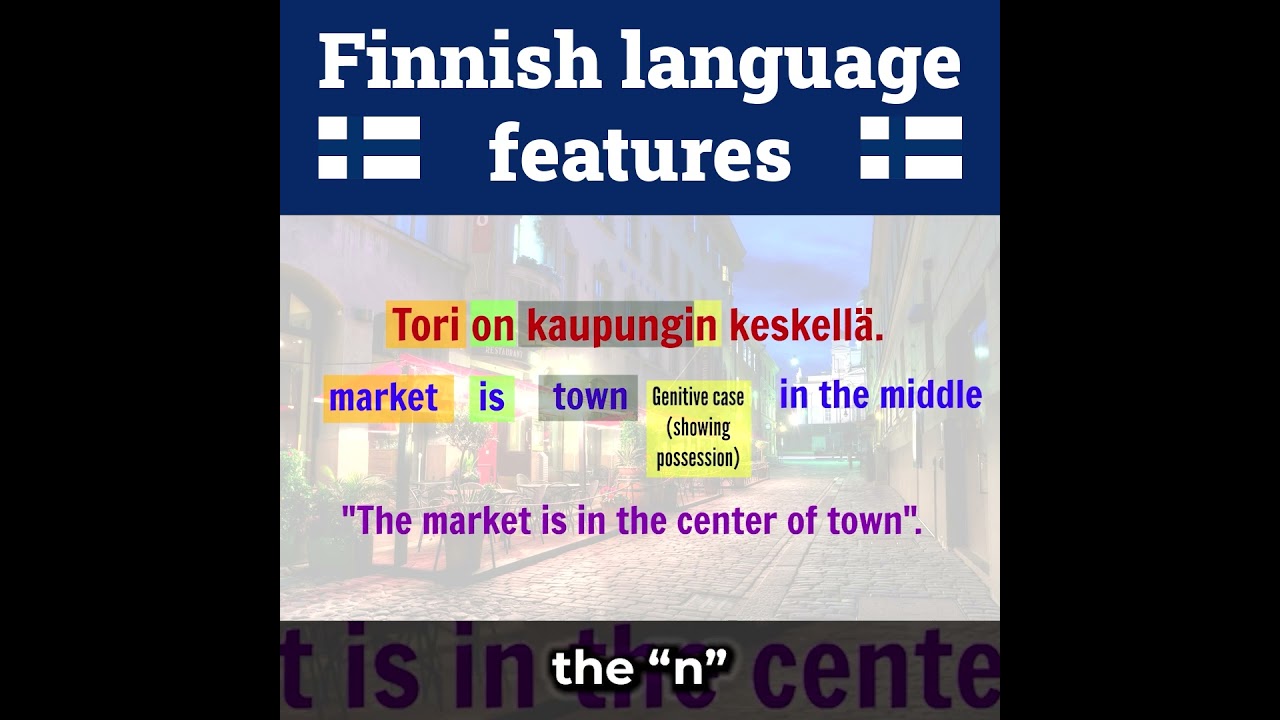 Finnish language features cover art