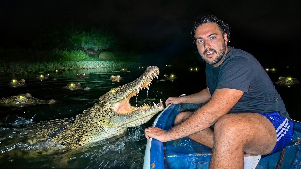 Hunting Crocs Barehand in the Panama Jungle cover art