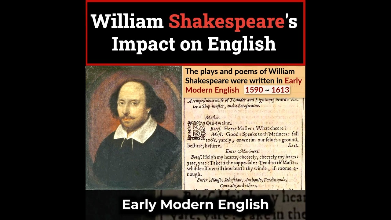 Shakespeare's Impact on Modern English (clip 1) cover art
