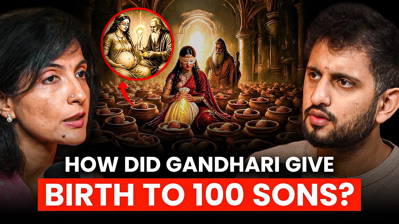 The Mystery of Gandhari's 100 Sons | How Was It Possible? | ft. Ami Ganatra cover art