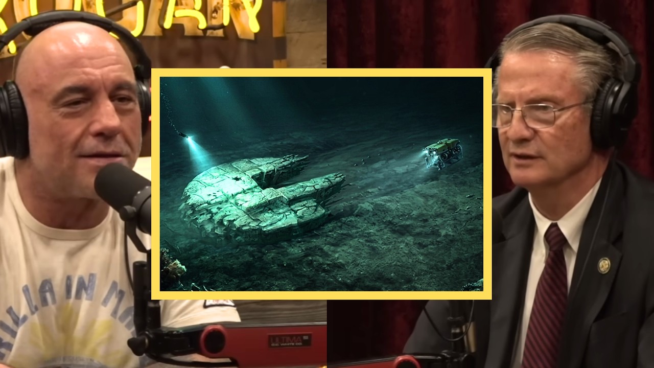 The Pentagon May Be Hiding Underwater UFO Bases | Joe Rogan cover art