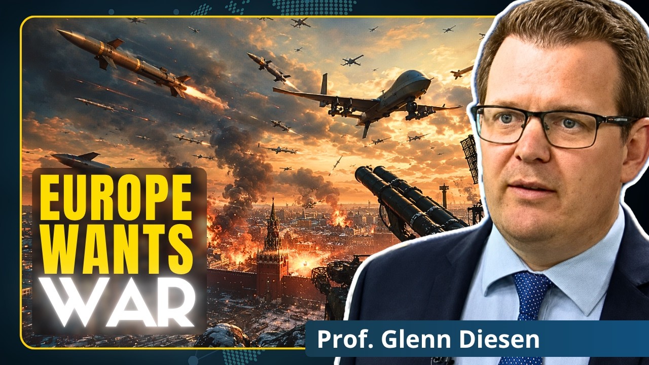 Massive ESCALATION: Europe Uses Ukraine to Expand War | Prof. Glenn Diesen cover art