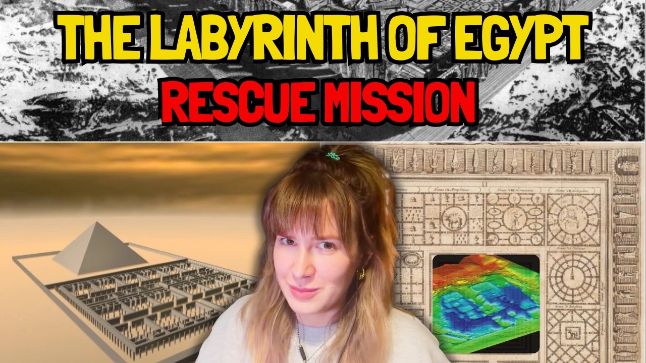 BIG NEWS : Archeological Rescue Project for Lost Labyrinth of Egypt! cover art