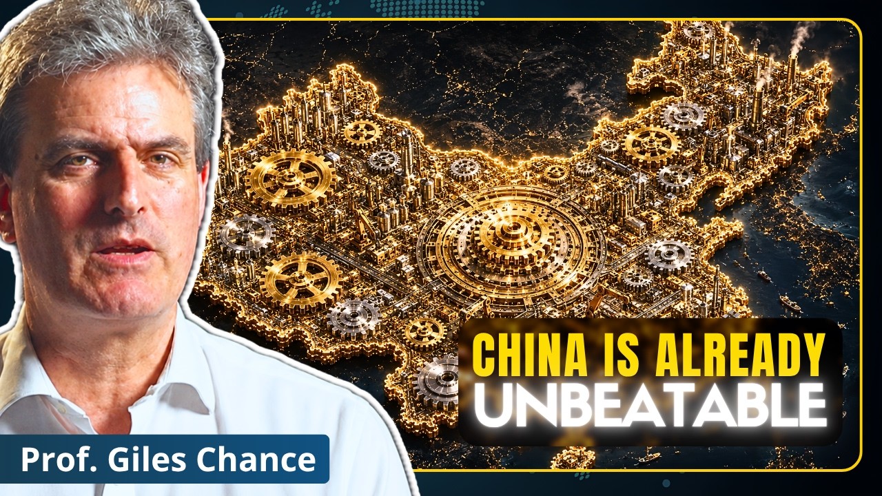 Business Prof. REVEALs China's Insane Advantage Over West | Giles Chance cover art