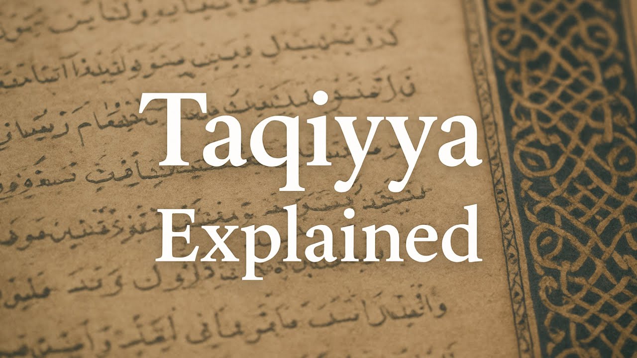 What is Taqqiyya?