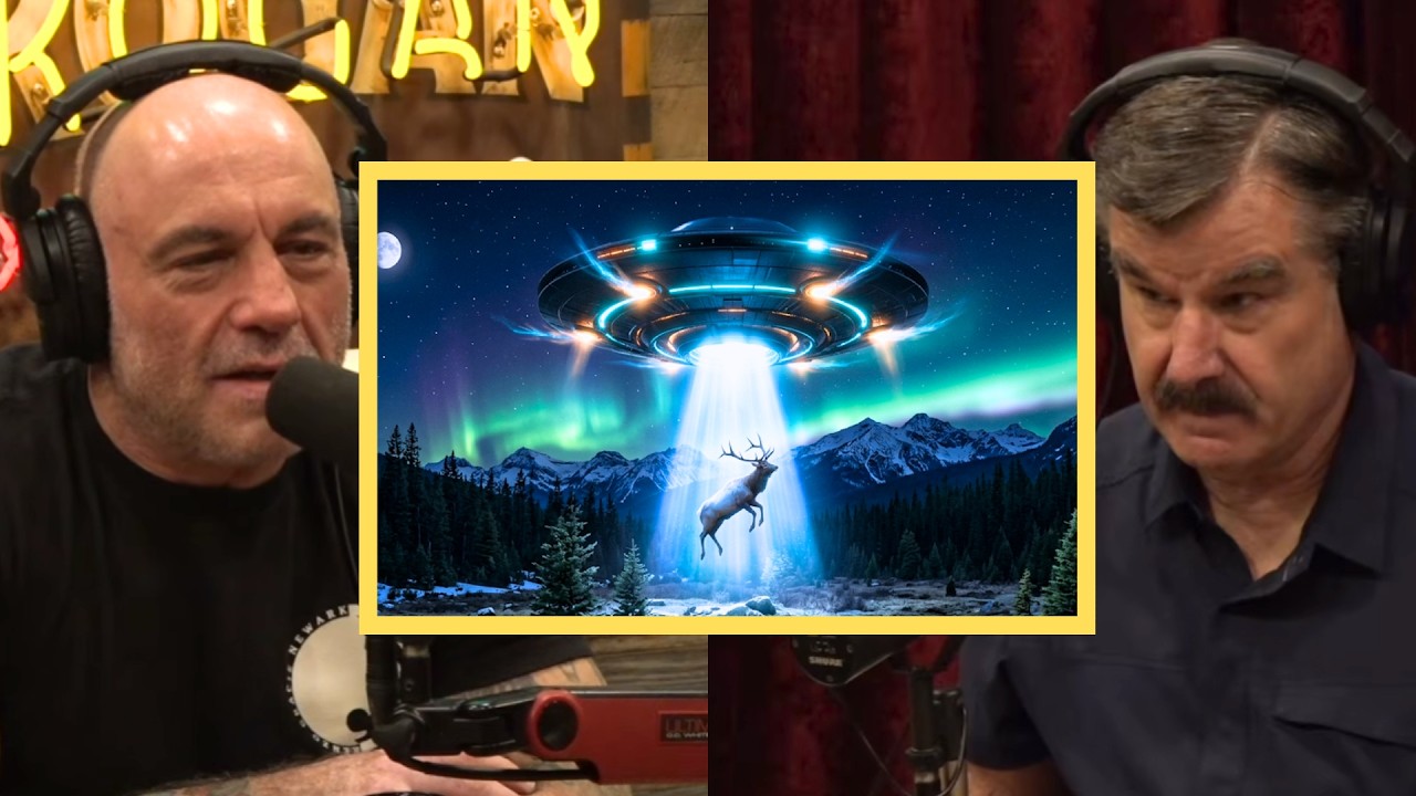 Joe Rogan: “A UFO Took An Elk Right In Front Of Them” cover art