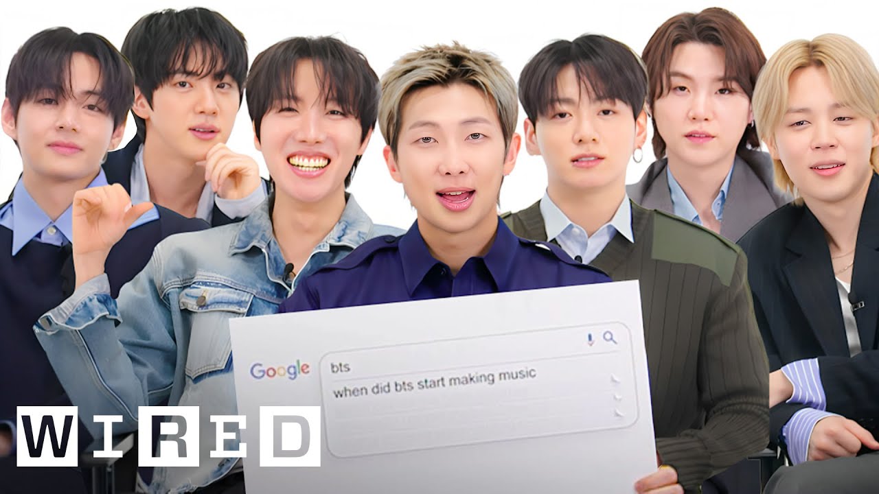BTS (방탄소년단) Answer The Web's Most Searched Questions | WIRED cover art