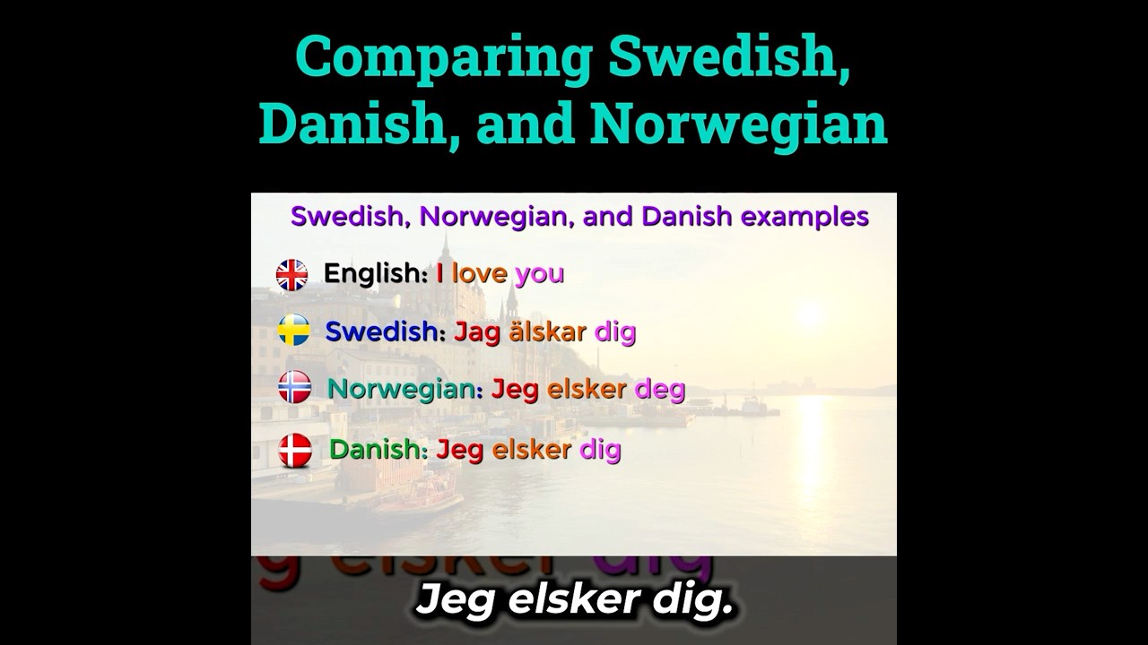 Comparing Swedish, Norwegian, and Danish cover art