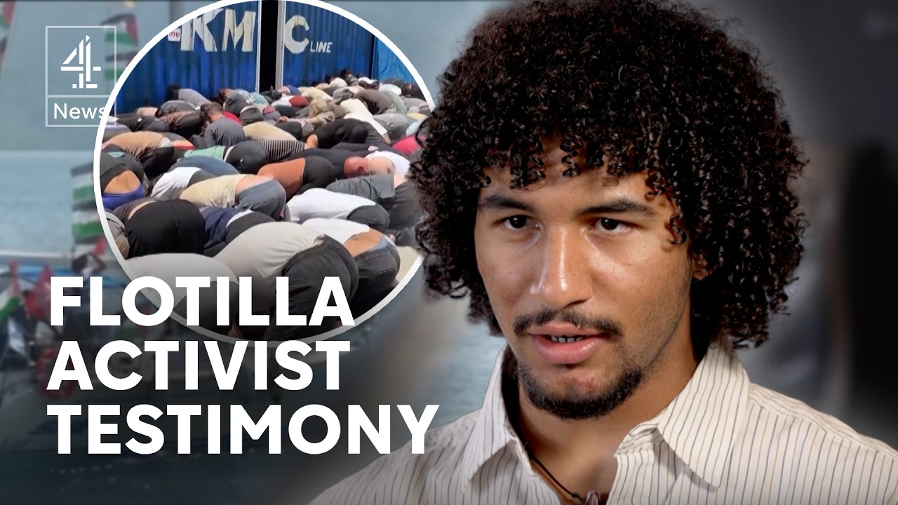 Gaza flotilla activist details being 'beaten' by IDF soldiers cover art