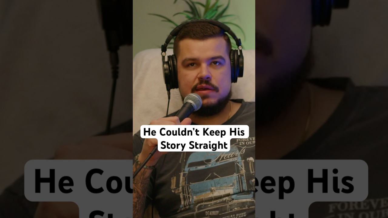 He Couldn’t Keep His Story Straight cover art