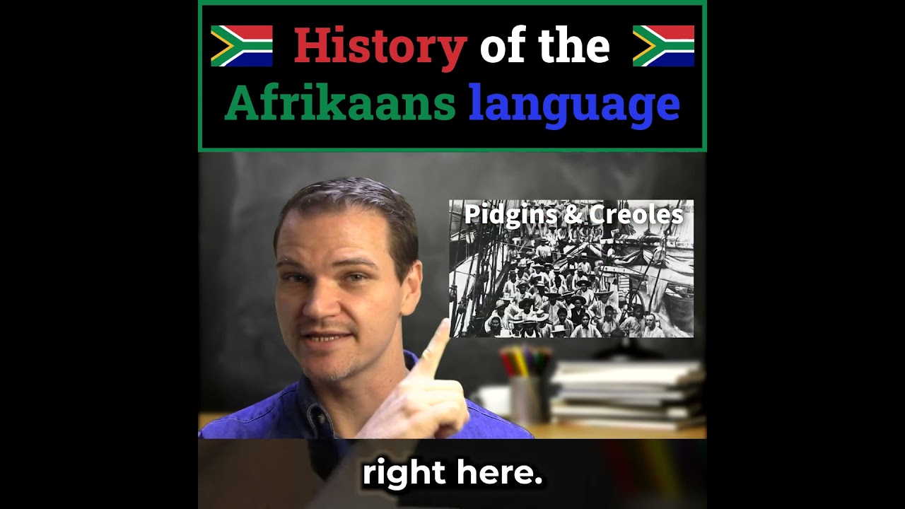 History of the Afrikaans language cover art