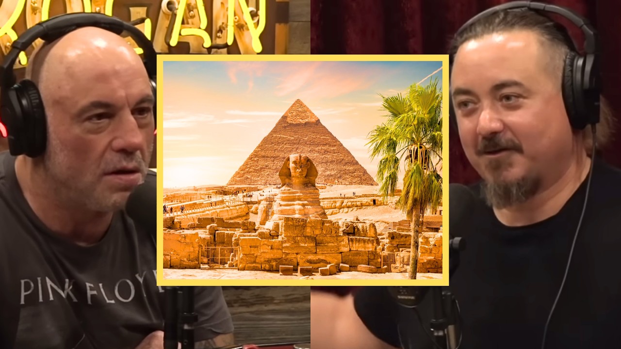 Joe Rogan: “There’s Something Massive Under The Pyramids” cover art