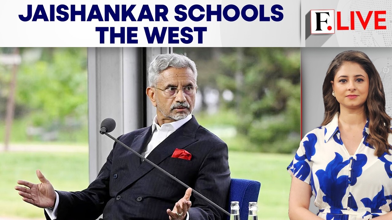 'Europe's Weapons Used to Attack India': Jaishankar Defends Russian Oil Purchase | Firstpost Live cover art