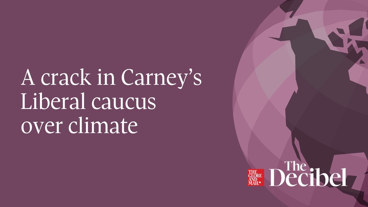 A crack in Carney’s Liberal caucus over climate cover art