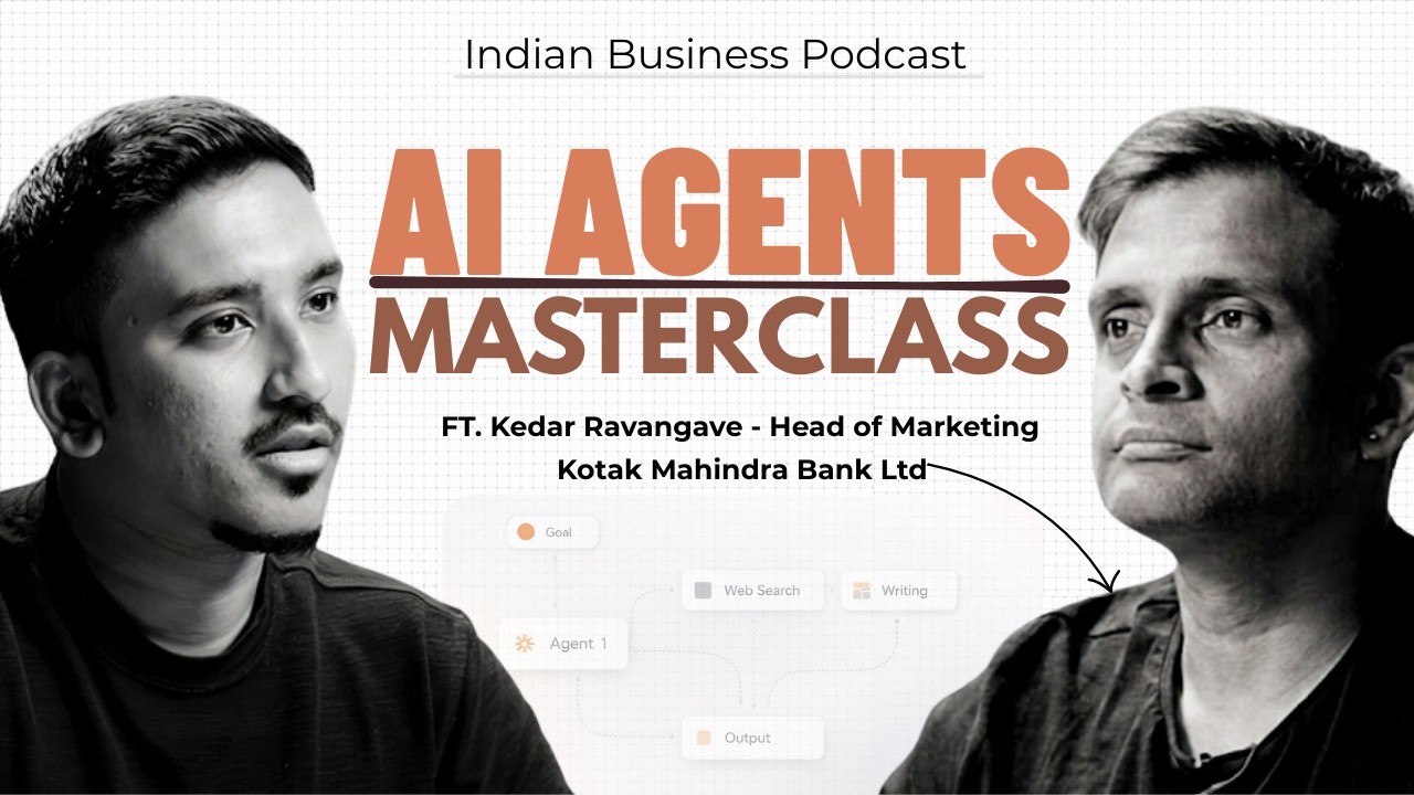 Ultimate AI Agents Masterclass for Founders & Marketers | Rethinking Marketing with AI Agents cover art