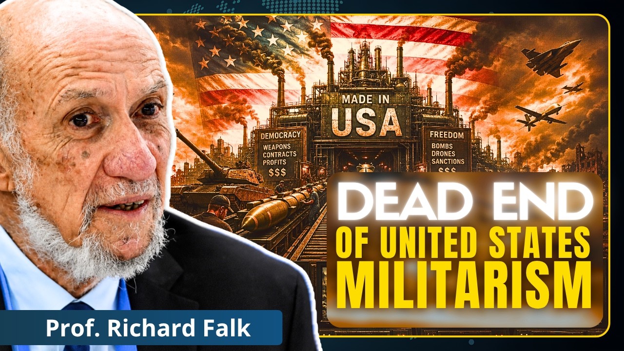 The DEAD END of US Militarism. The World is Waking up | Prof. Richard Falk cover art