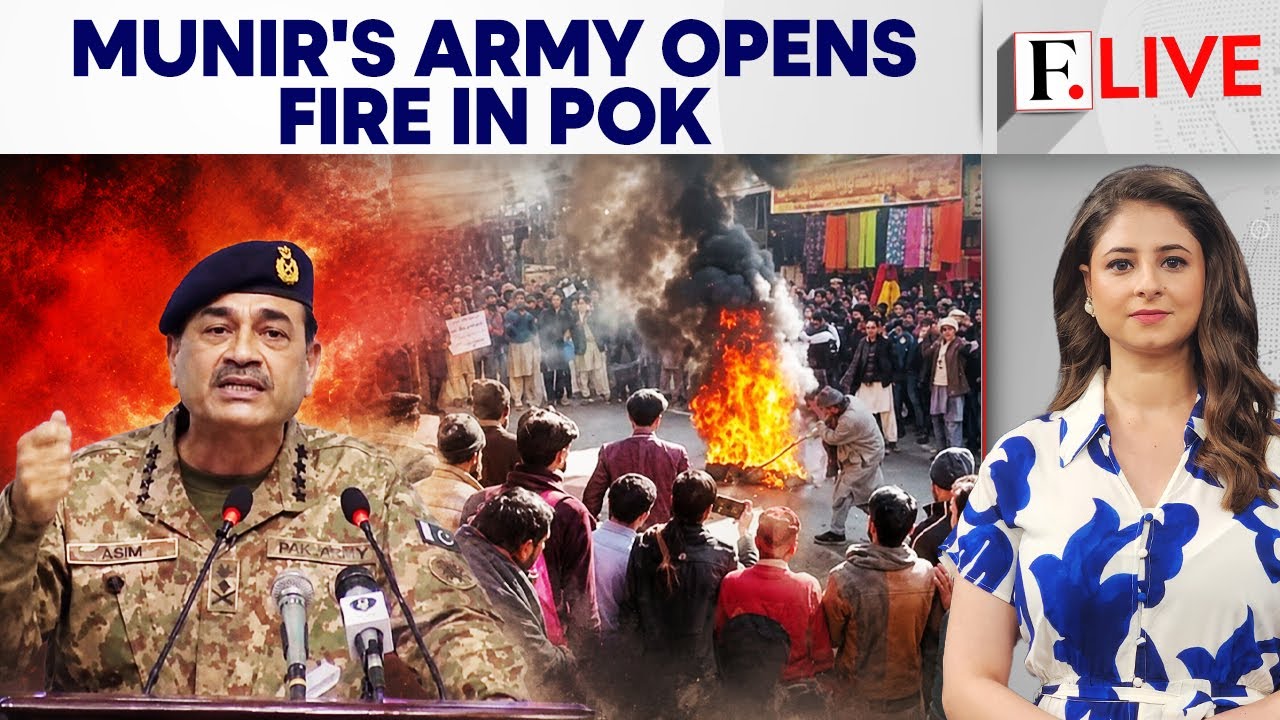 PoK Erupts Against Pakistan | Asim Munir Faces Fury After Deadly Crackdown | Firstpost Live cover art