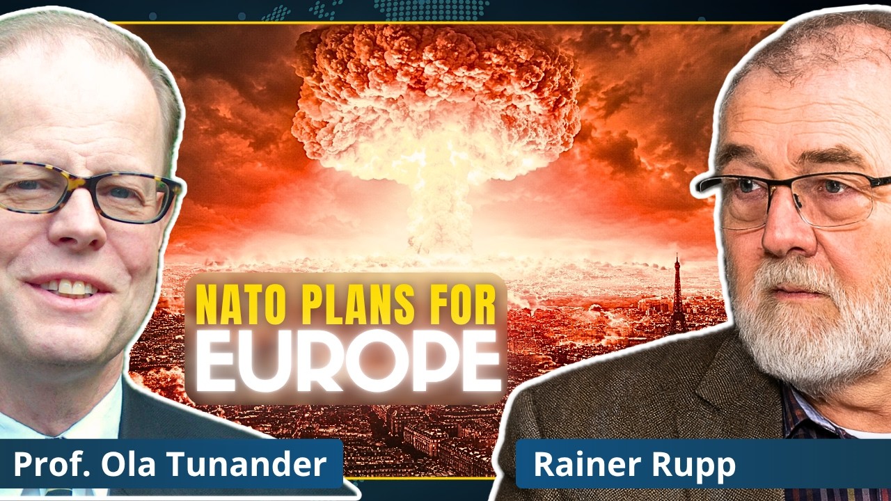 Ex-Spy & Researcher EXPOSE NATO's Sick Plans To Sacrifice Europe | R. Rupp & O. Tunander cover art