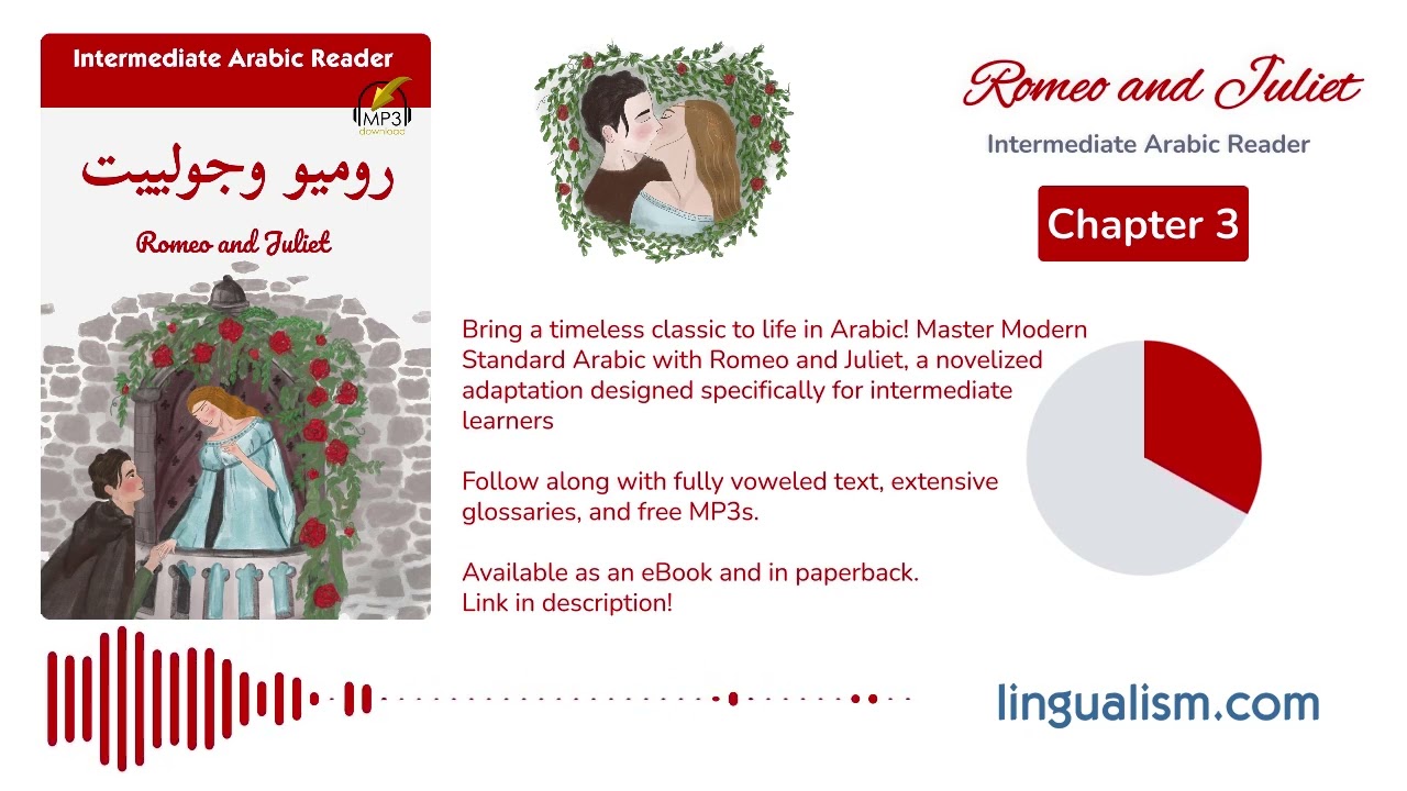 Romeo and Juliet — Intermediate Arabic Reader (Chapter 3) - Lingualism cover art