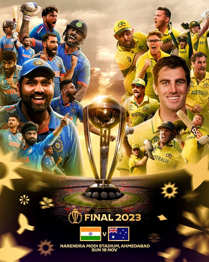 2023 Cricket World Cup Final: India vs Australia