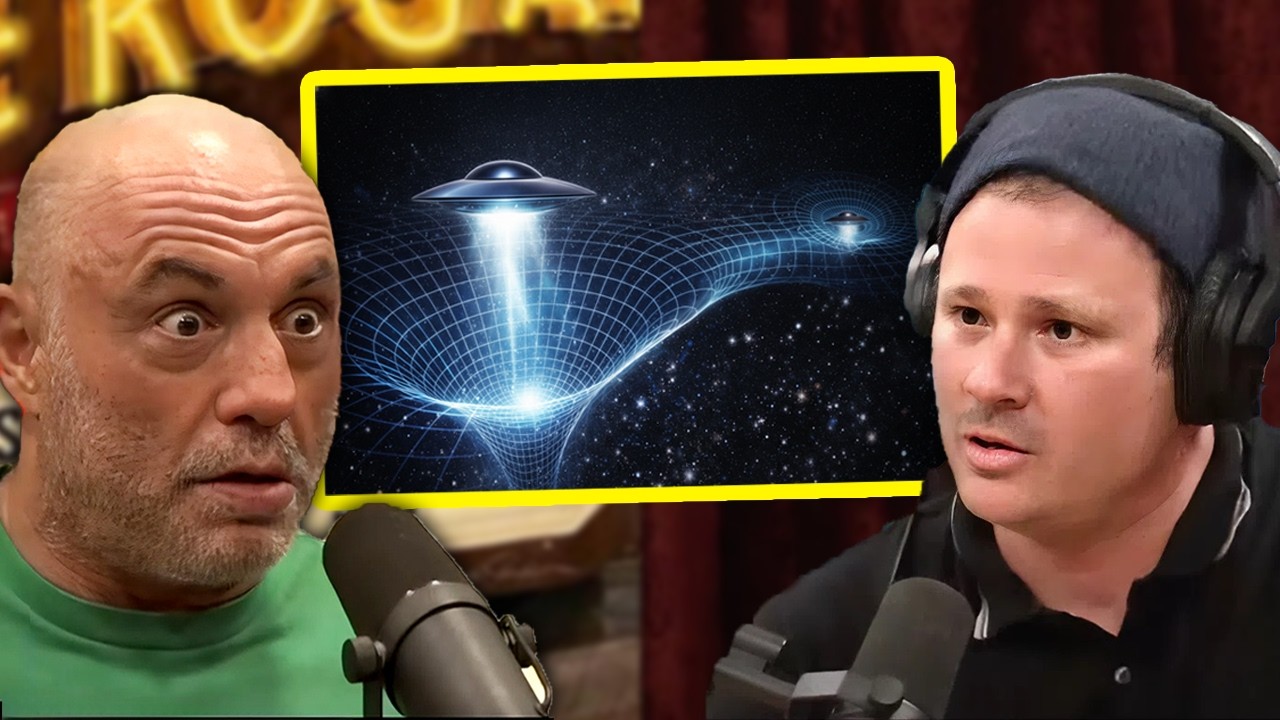 Joe Rogan Amazed by How UFOs Fold Space-Time to Travel cover art