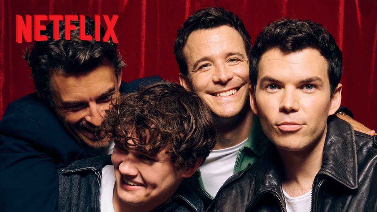 Jonathan Bailey, Luke Thompson, Luke Newton and Will Tilston talk Bridgerton Brotherhood cover art