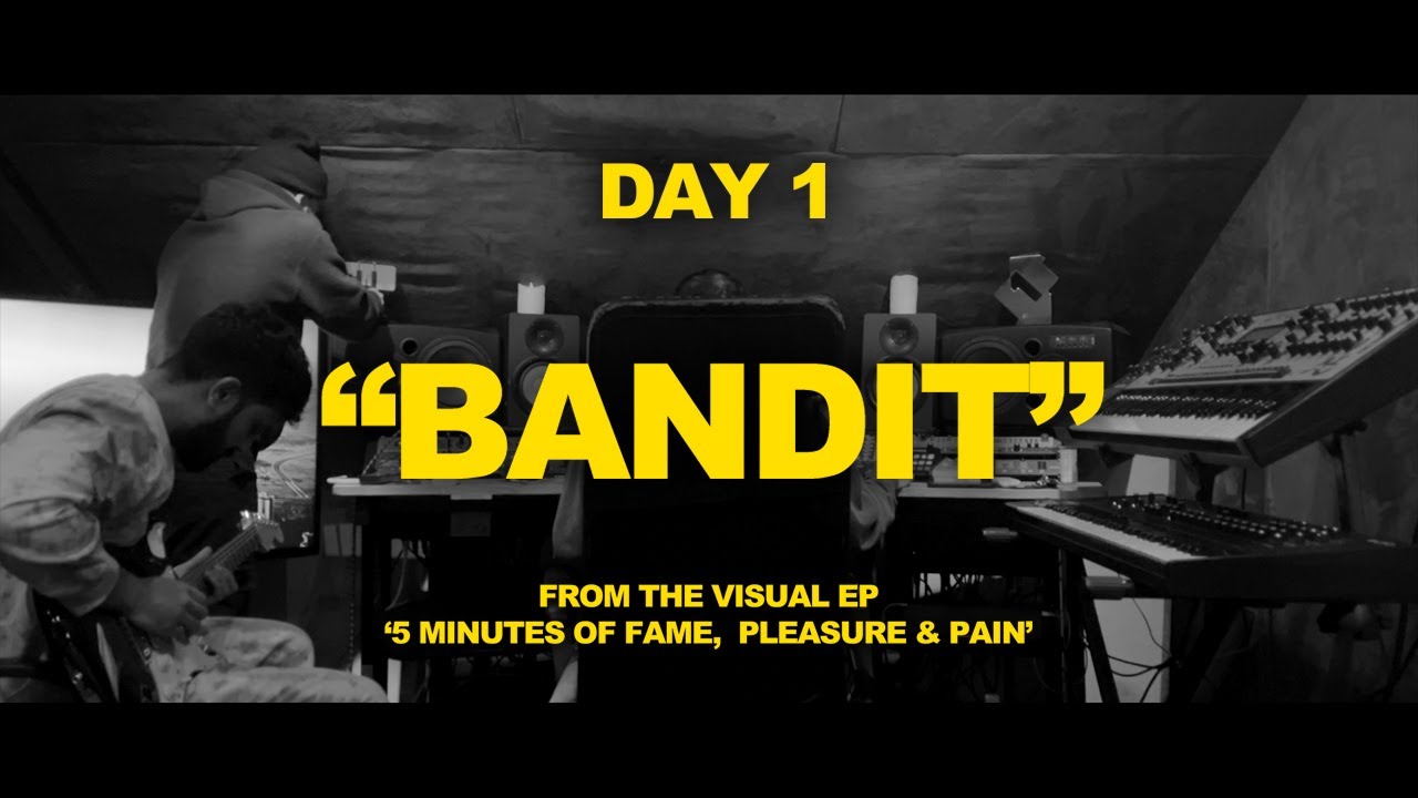 DAY 1 "BANDIT" - 5 Minutes Of Fame, Pleasure & Pain (Visual EP) cover art