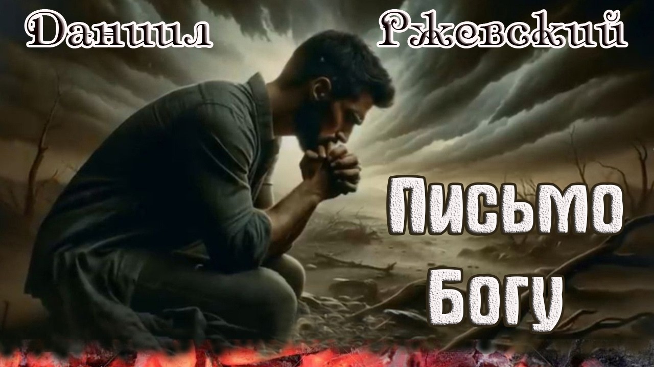Новинка! От души к душе! ПИСЬМО БОГУ -  ДАНИИЛ РЖЕВСКИЙ cover art