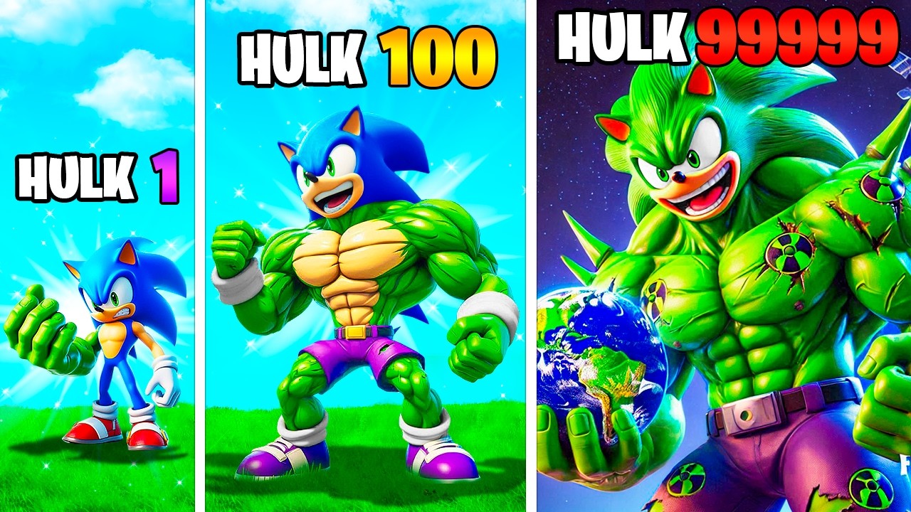 Mejora a HULK SONIC en GTA 5 cover art