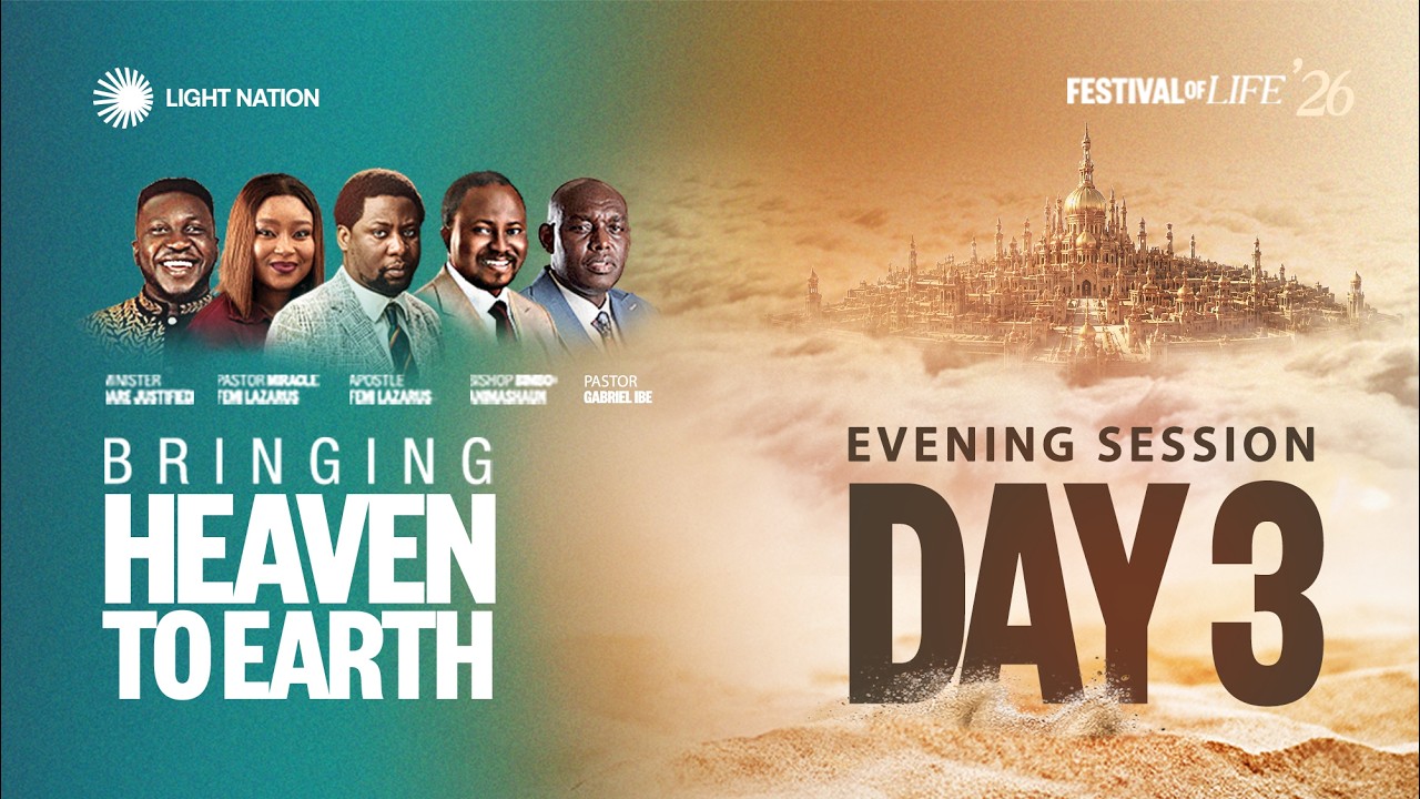 FESTIVAL OF LIFE || DAY 3 - EVENING SESSION || 12TH JUNE 2026 cover art